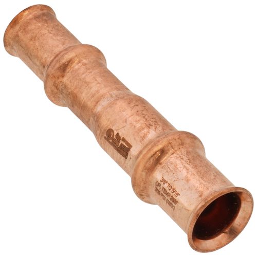 Main product image of 3/8" to 5/16" Refrigerant Copper Press Reducer Coupling, 3051060500111