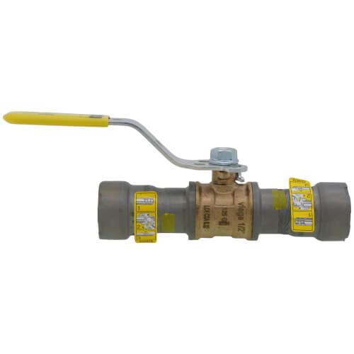 Main product image of 1/2" MegaPressG Bronze Ball Valve w/ Carbon Steel Press Ends