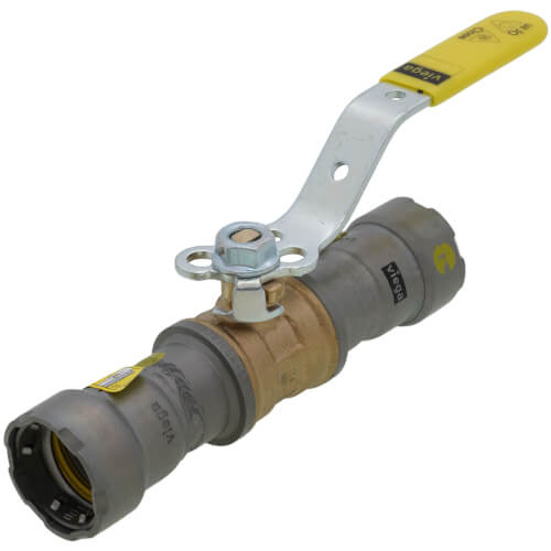 Main product image of 1/2" MegaPressG Bronze Ball Valve w/ Carbon Steel Press Ends