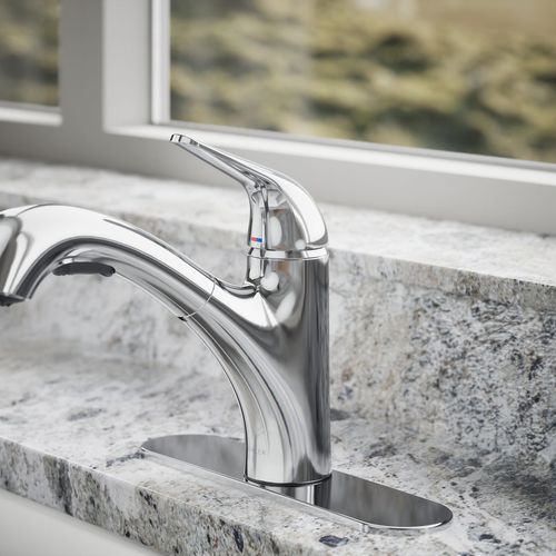 Main product image of Jolt 1-Handle Pull Out Kitchen Faucet (Polished Chrome), K-30612-CP