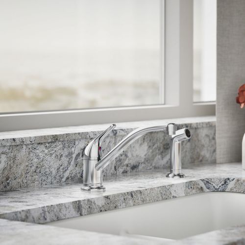 Main product image of Jolt 1-Handle Swing Spout Kitchen Faucet with Spray (Polished Chrome), K-30614-CP