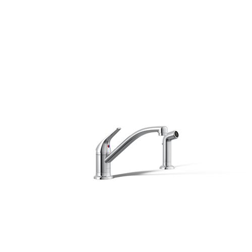 Main product image of Jolt 1-Handle Swing Spout Kitchen Faucet with Spray (Polished Chrome), K-30614-CP