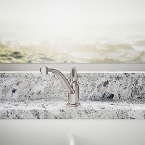 Main product image of Jolt 1-Handle Swing Spout Kitchen Faucet with Spray (Stainless Steel), K-30614-VS