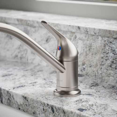 Main product image of Jolt 1-Handle Swing Spout Kitchen Faucet with Spray (Stainless Steel), K-30614-VS