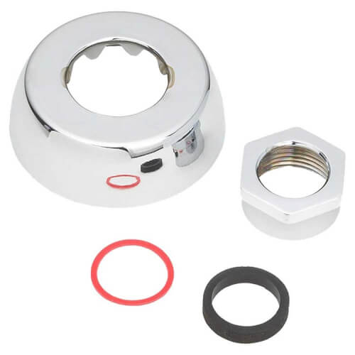 F-5-A-U 1-1/4" x 3" Royal Spud Coupling Assembly with Flange, Slip Joint Gasket and Friction Ring