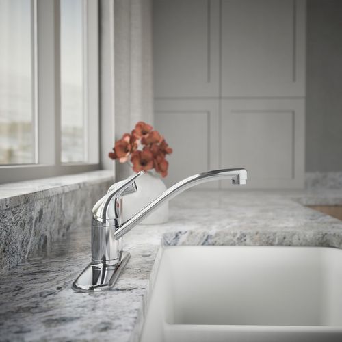 Main product image of Jolt 1-Handle Swing Spout Kitchen Faucet with Integrated Spray (Polished Chrome), K-30615-CP