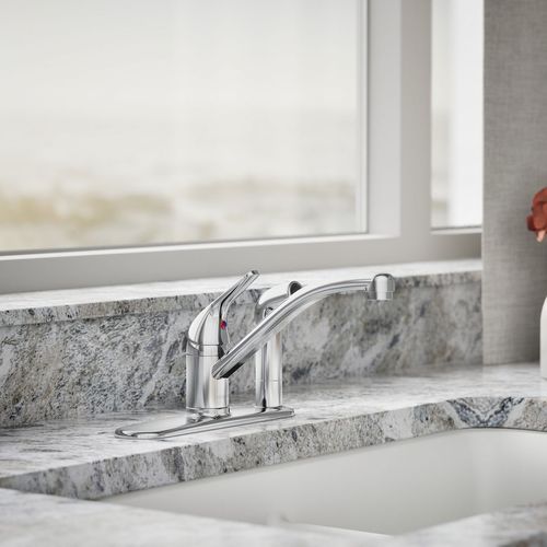 Main product image of Jolt 1-Handle Swing Spout Kitchen Faucet with Integrated Spray (Polished Chrome), K-30615-CP