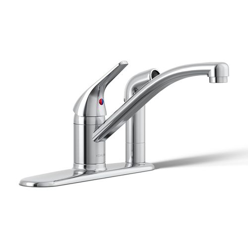 Main product image of Jolt 1-Handle Swing Spout Kitchen Faucet with Integrated Spray (Polished Chrome), K-30615-CP