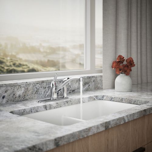 Main product image of Jolt 1-Handle Swing Spout Kitchen Faucet with Integrated Spray (Polished Chrome), K-30615-CP