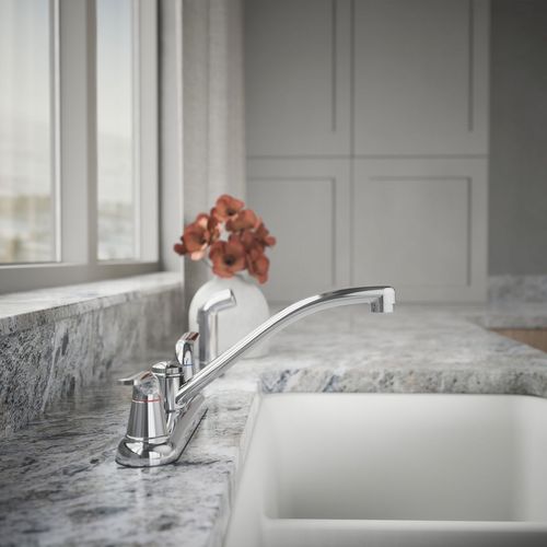Main product image of Jolt 2-Handle Swing Spout Kitchen Faucet with Spray (Polished Chrome), K-30616-CP