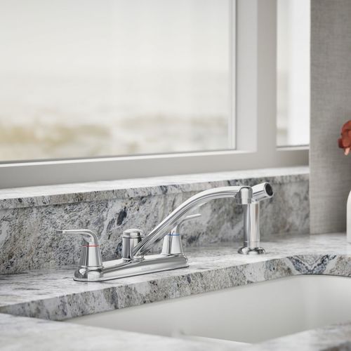 Main product image of Jolt 2-Handle Swing Spout Kitchen Faucet with Spray (Polished Chrome), K-30616-CP