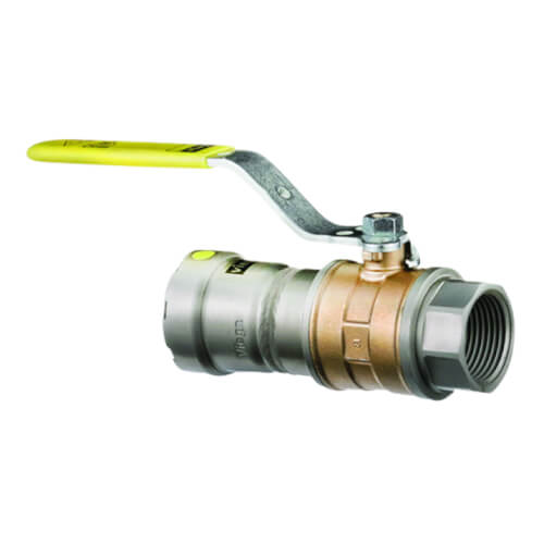 Main product image of 1/2" Press x FNPT MegaPressG Bronze Ball Valve w/ Carbon Steel