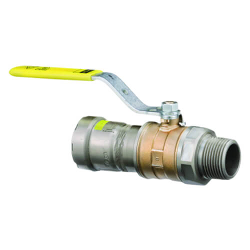 Main product image of 2" Press x MNPT MegaPressG Bronze Ball Valve w/ Carbon Steel