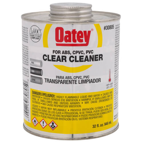 Main product image of 32 oz. Liquid Low VOC Cleaner (Clear)