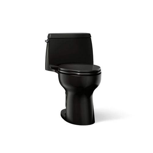 Main product image of Santa Rosa 1 Piece Compact Elongated 1.6 Gpf Toilet w/ Revolution 360 Swirl Flushing (Black), K-30811-7
