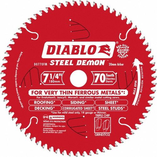 Main product image of 9" x 46-Teeth Steel Demon Cermet II Saw Blade for Medium Metal