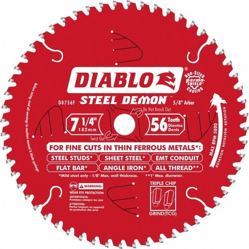 Main product image of 5-7/8" x 52-Teeth Saw Blade for Aluminum