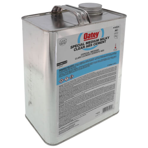 30924OATEY Oatey 30924OATEY Gallon Medium Body, Special ABS Cement (Milky Clear)