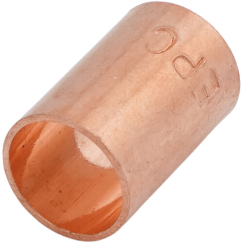 3/8" Copper Coupling Less Stop