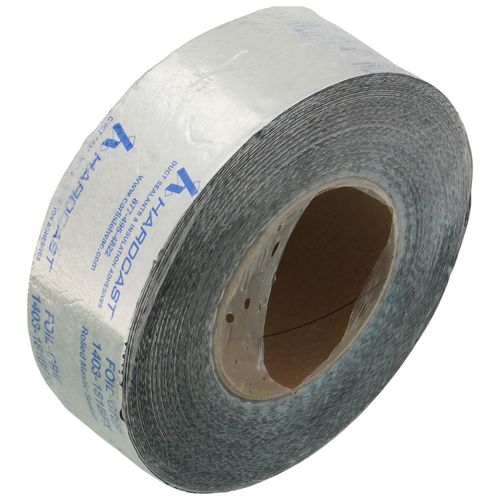 Main product image of Foil-Grip 1403-181BFX Silver Printed Pressure-Sensitive General-Purpose Rolled Mastic Sealant Tape Suitable for Colder Temperatures (2" x 100'), 309781