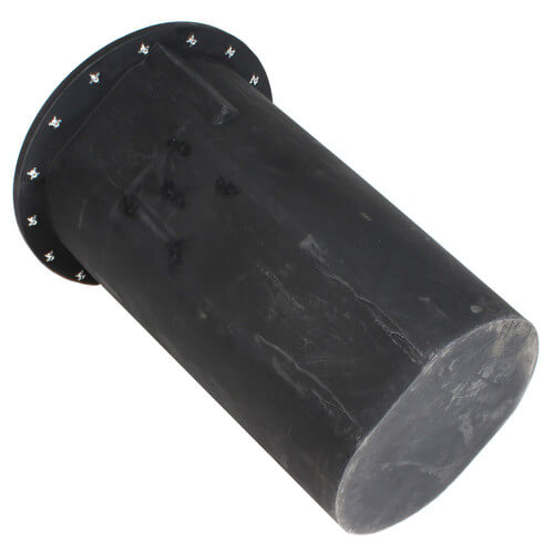 Main product image of 18" x 30" Simplex Polyethylene Basin w/ 4" Fiberglass Inlet Hub, 2" Vent/Discharge & Steel Cover