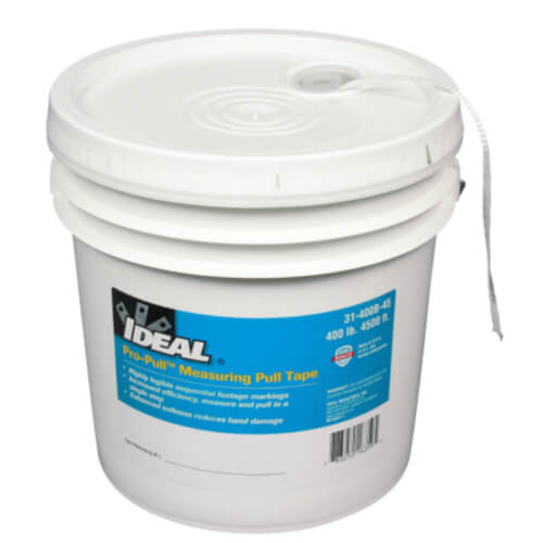 Main product image of Pro-Pull Measuring Pull Tape (4,500 ft. Bucket, 400 lb. Pulling Strength)