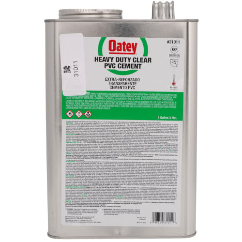 Main product image of 1 Gallon Heavy Duty Medium Set PVC Cement (Clear)