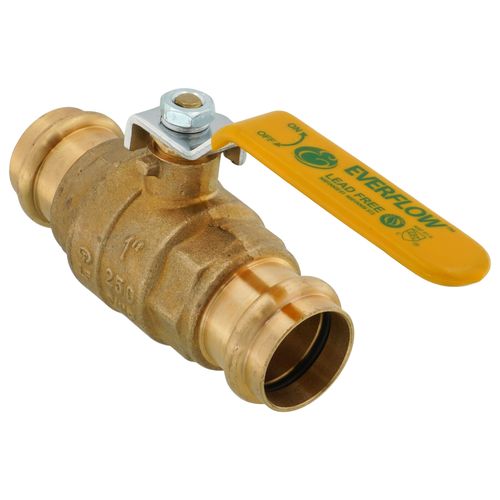 Main product image of 1" Press Full Port Brass Ball Valve