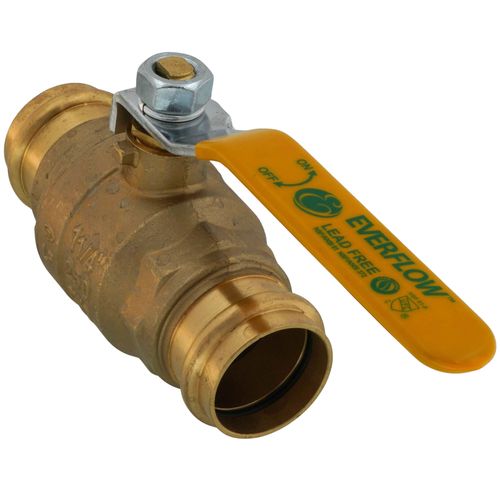 Main product image of 1-1/4" Press Full Port Brass Ball Valve