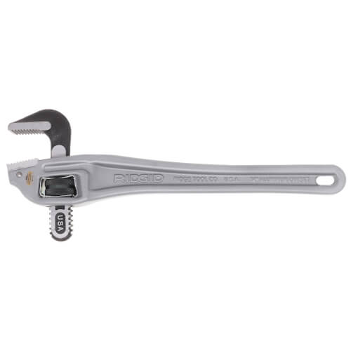 Main product image of 14" Aluminum Offset Pipe Wrench