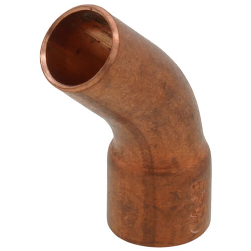 1/4" FTG x Copper 45° Street Elbow