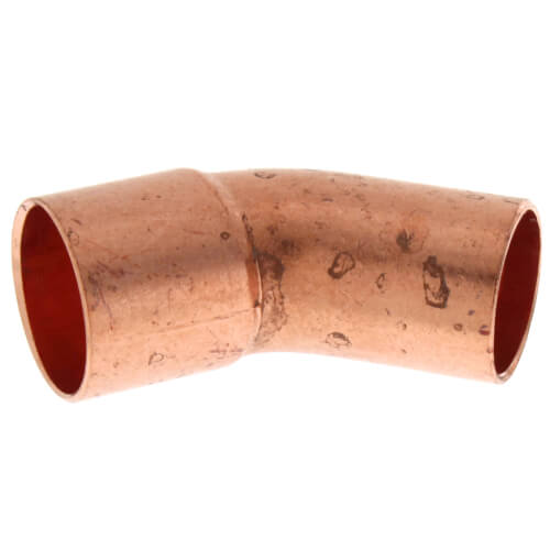 5/8" FTG x Copper 45° Street Elbow
