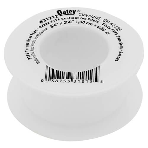 Main product image of 3/4" x 260" PTFE White Thread Seal Tape