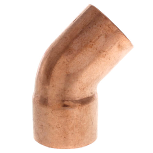 1-1/2" FTG x Copper 45° Street Elbow