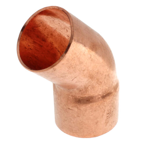 1-1/2" FTG x Copper 45° Street Elbow