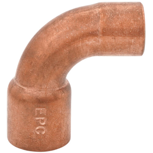 Main product image of 1/2" x 3/8" Copper 90° Elbow