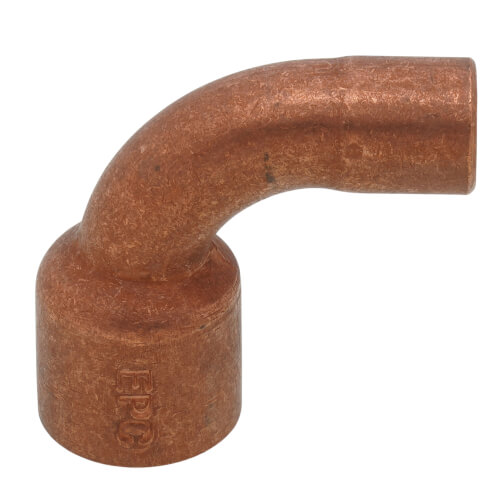 Main product image of 1/2" x 1/4" Copper 90° Elbow