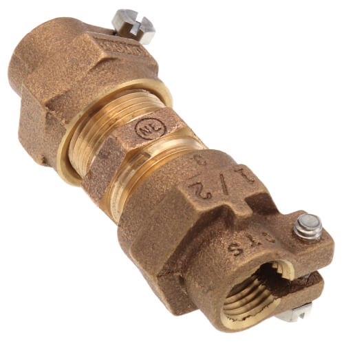 Main product image of 1/2" Pack Joint (CTS) Union - T-4301NL (No Lead Bronze)