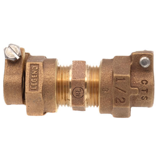 Main product image of 1/2" Pack Joint (CTS) Union - T-4301NL (No Lead Bronze)