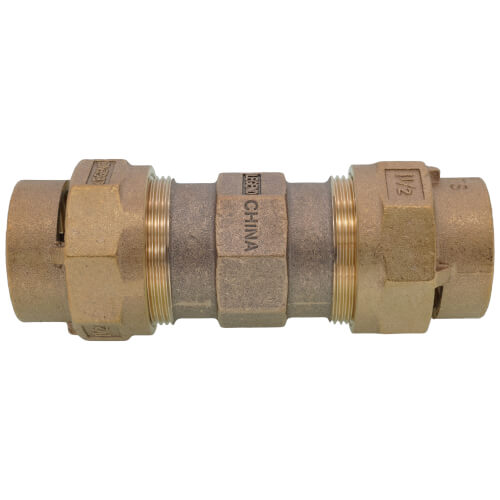 Main product image of 1-1/2" Pack Joint (CTS) Union - T-4301NL (No Lead Bronze)