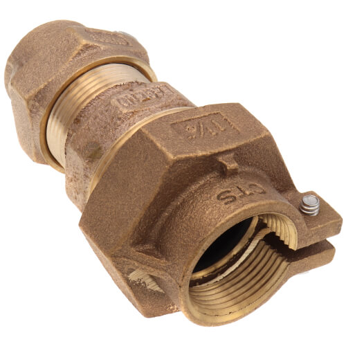 Main product image of 1-1/4" x 1" Pack Joint (CTS) Union - T-4301NL (No Lead Bronze)
