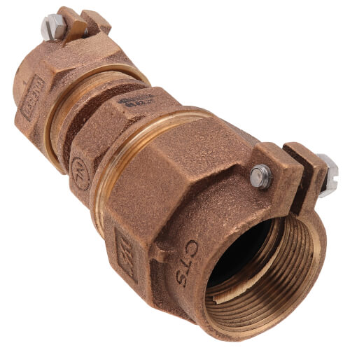 Main product image of 1-1/2" x 1" Pack Joint (CTS) Union - T-4301NL (No Lead Bronze)