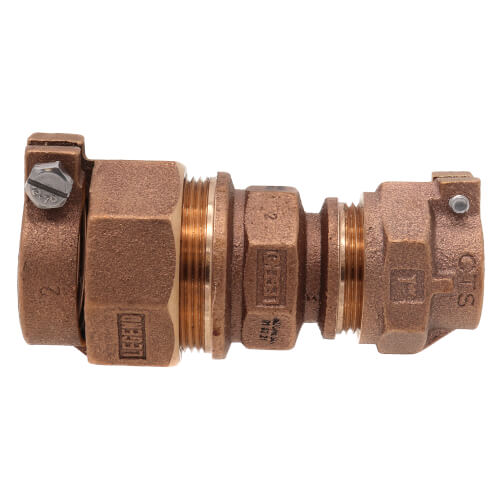 Main product image of 1-1/2" x 1" Pack Joint (CTS) Union - T-4301NL (No Lead Bronze)