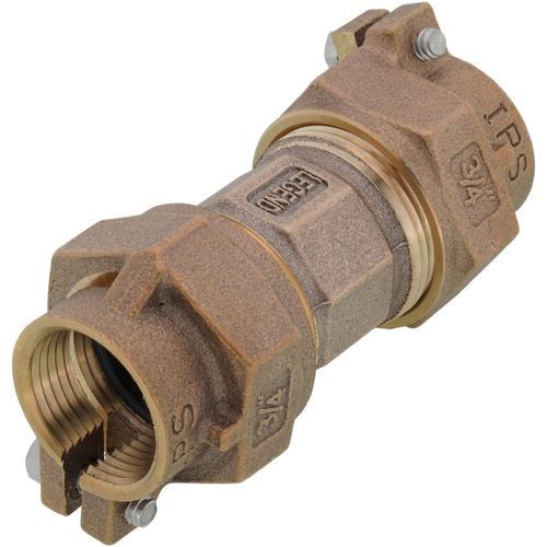 Main product image of 3/4" PE Pipe Pack Joint (IPS) x PE Pipe Pack Joint (IPS) Union - T-4321NL (No Lead Bronze)