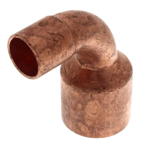 Main product image of 1" x 1/2" Copper 90° Elbow