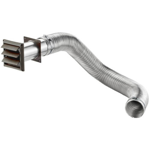 313BUL Lambro Industries 313BUL 4" x 8 Ft. Flexible SemiRigid