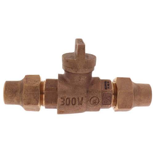 Main product image of 3/4" Flare x Flare Curb Stop - T-5200NL (No Lead Bronze)