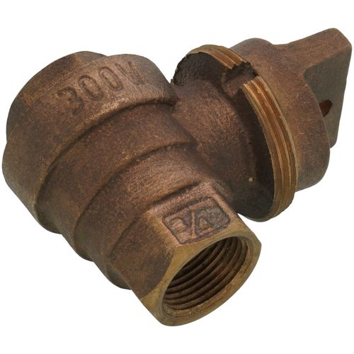 Main product image of 3/4" FNPT x FNPT Minneapolis Pattern Curb Stop - T5500MPNL (No Lead Bronze)
