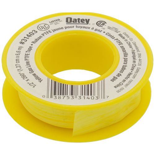 Main product image of 1/2" x 260" PTFE Yellow Thread Seal Tape Dispenser Pack
