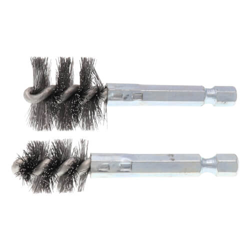 Main product image of 1/4" and 1/2" Copper Fitting Power Brush Pack